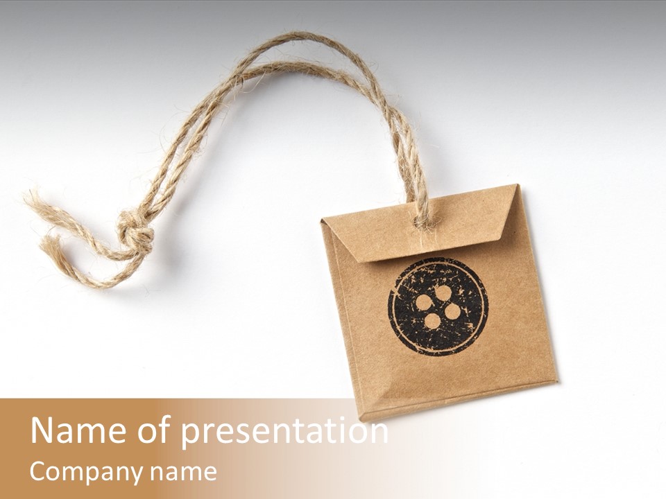 White Label Texture PowerPoint Template