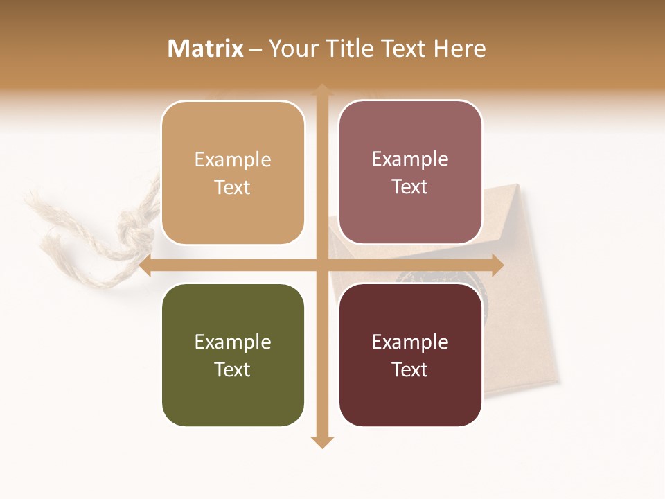 White Label Texture PowerPoint Template