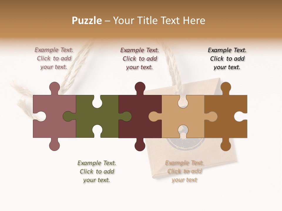 White Label Texture PowerPoint Template