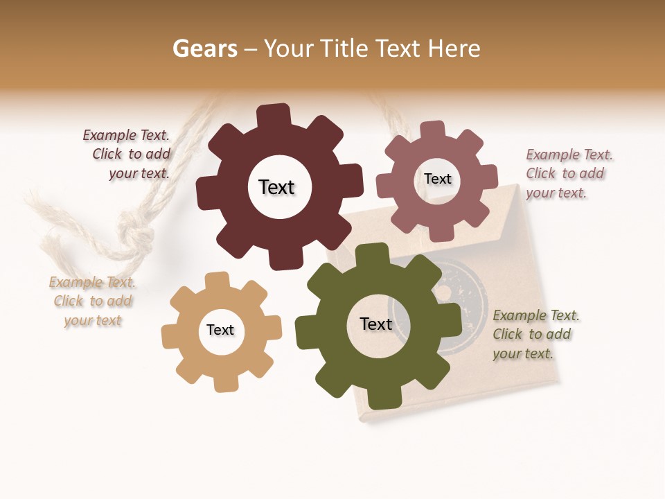 White Label Texture PowerPoint Template