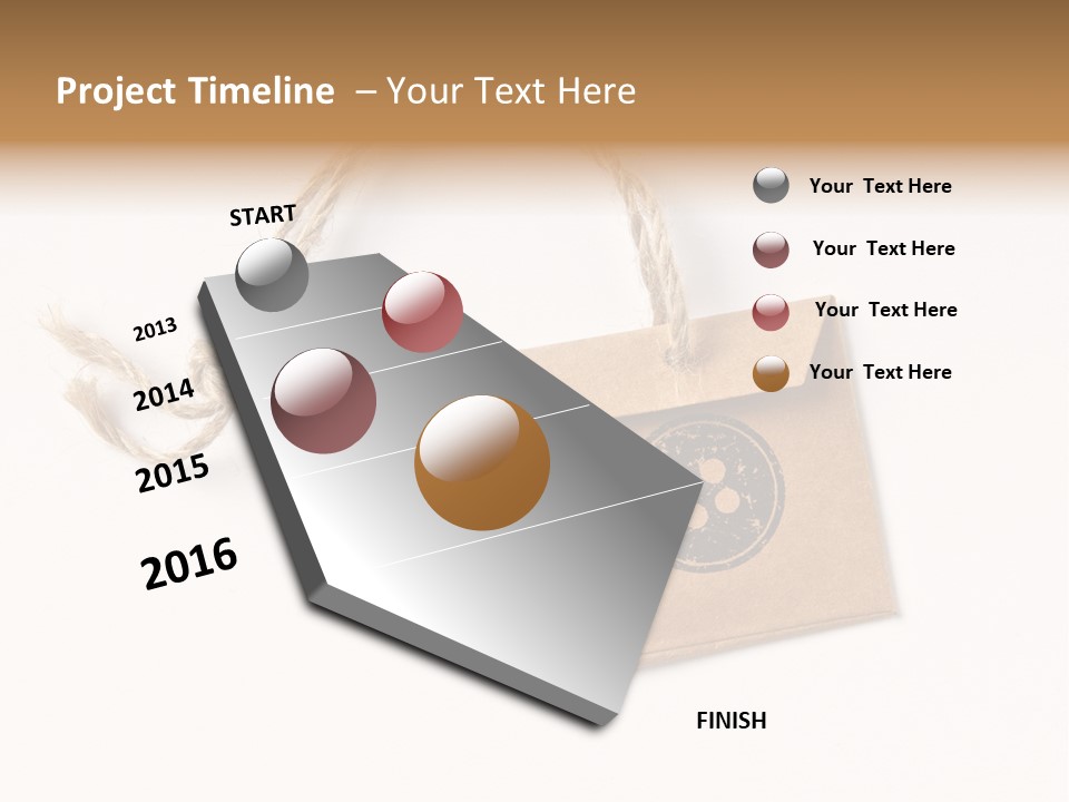 White Label Texture PowerPoint Template