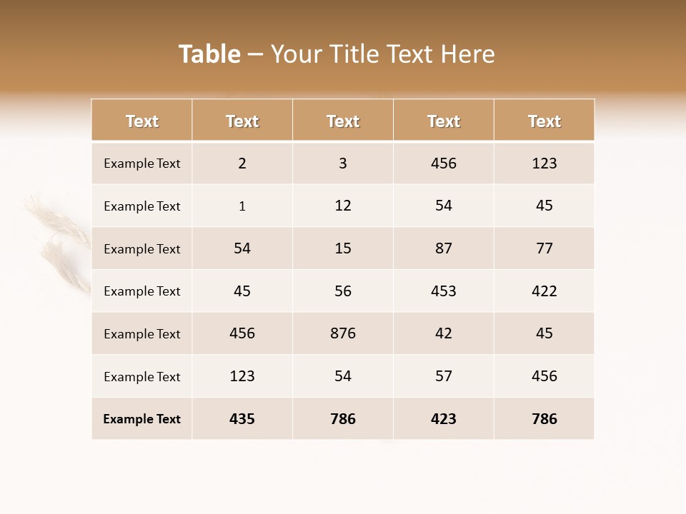 White Label Texture PowerPoint Template