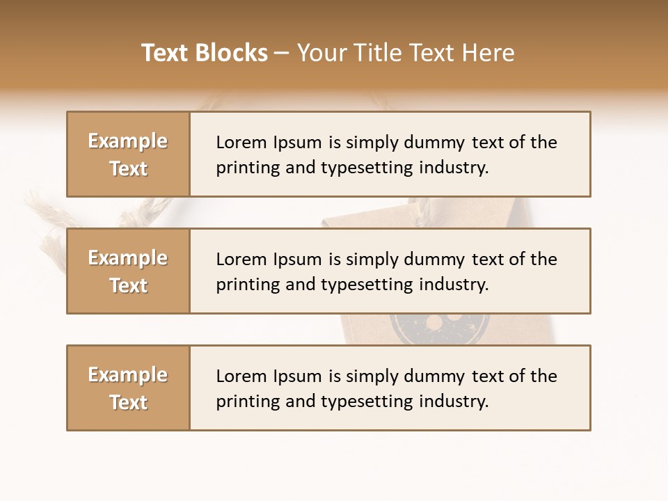 White Label Texture PowerPoint Template