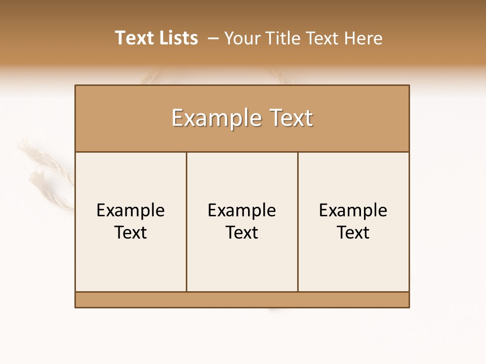 White Label Texture PowerPoint Template