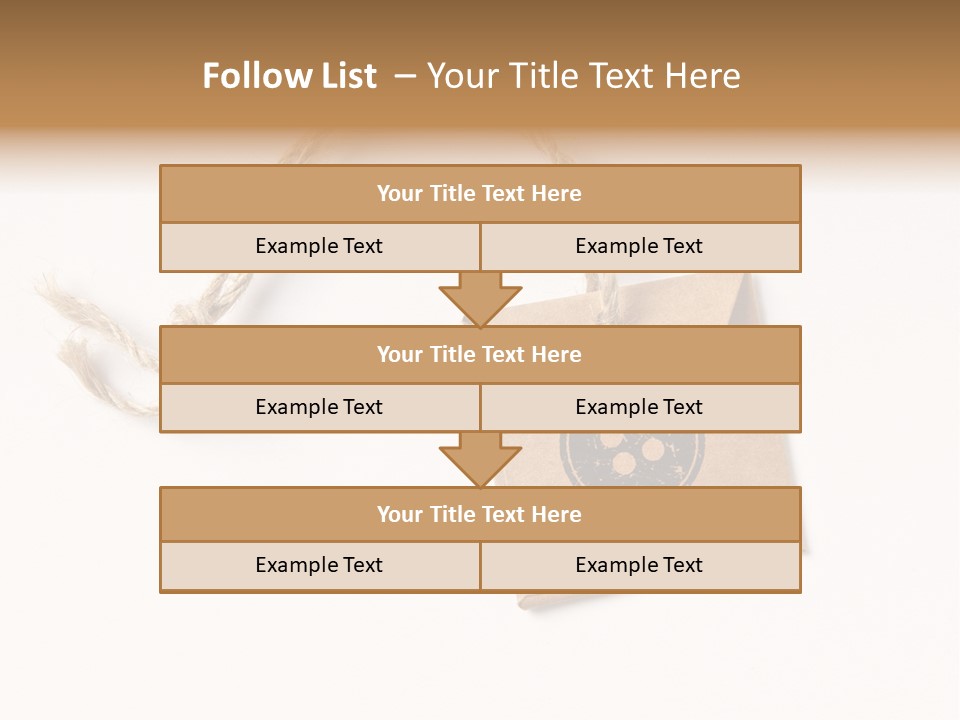 White Label Texture PowerPoint Template