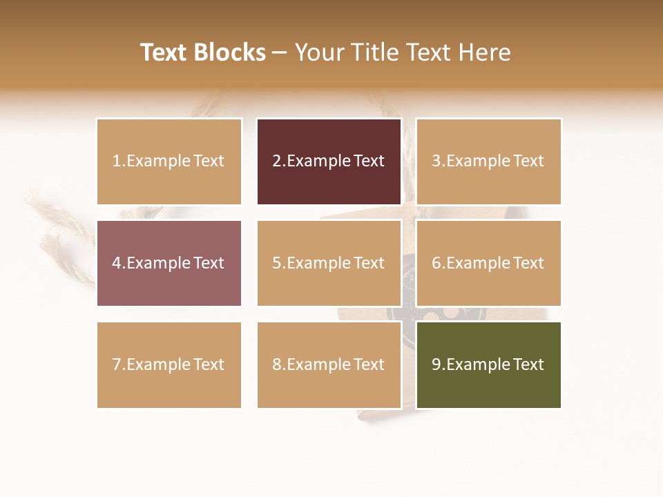 White Label Texture PowerPoint Template