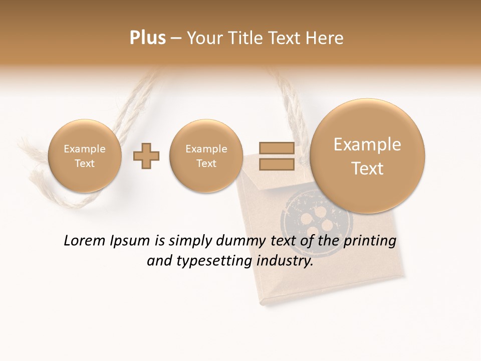 White Label Texture PowerPoint Template