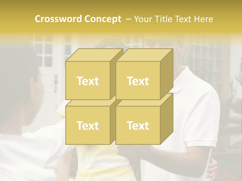 Building Property Interracial PowerPoint Template