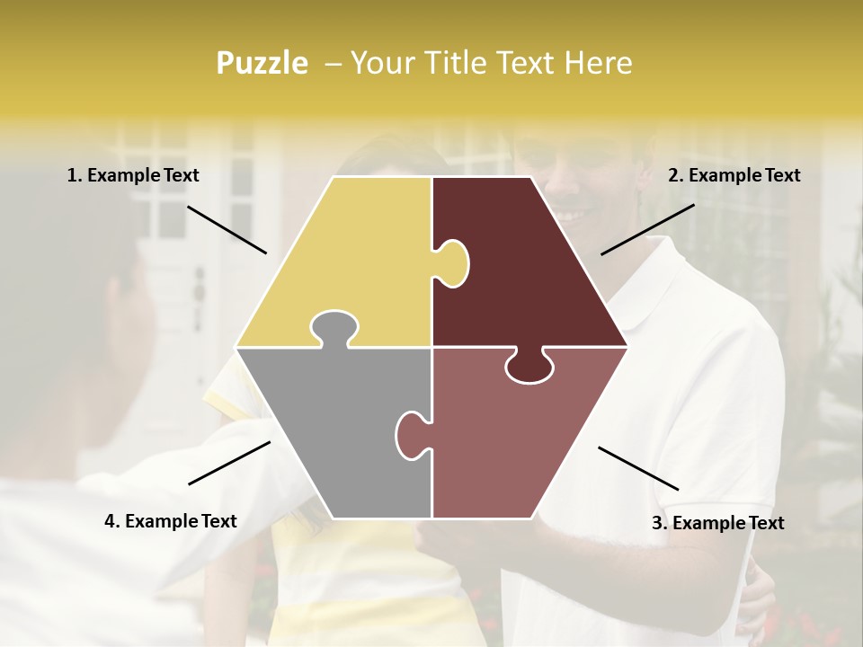 Building Property Interracial PowerPoint Template