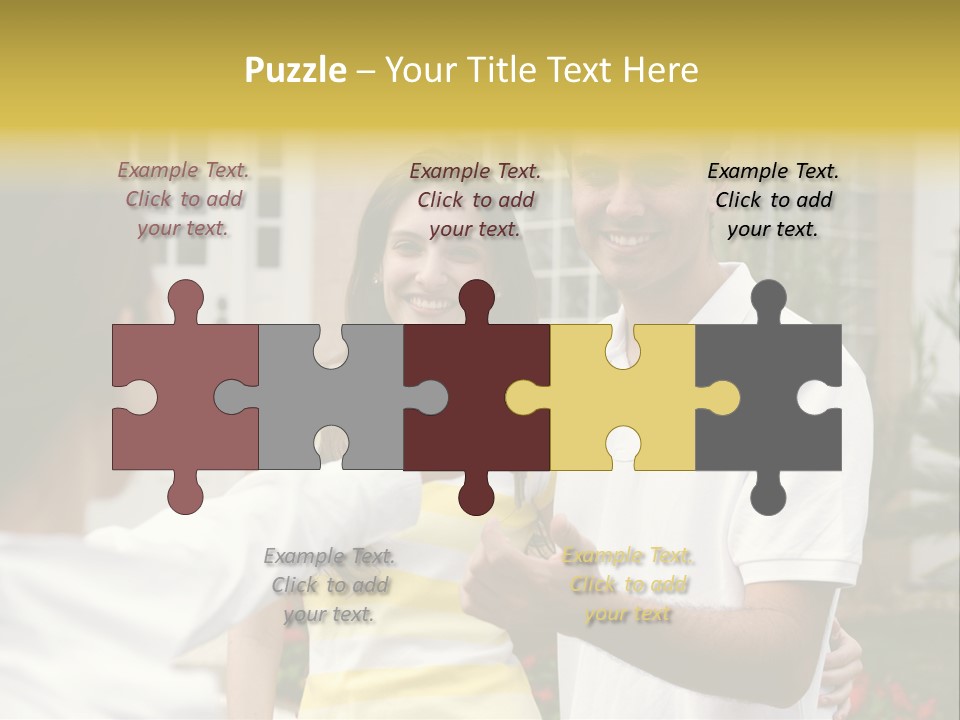 Building Property Interracial PowerPoint Template