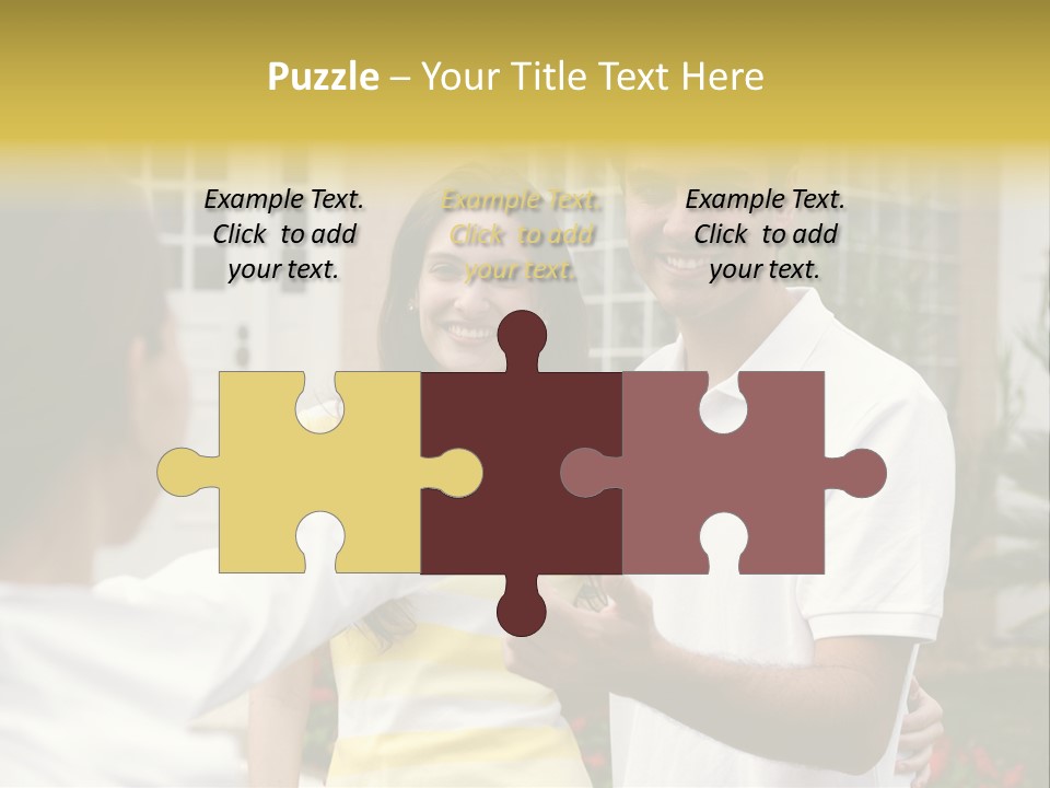 Building Property Interracial PowerPoint Template