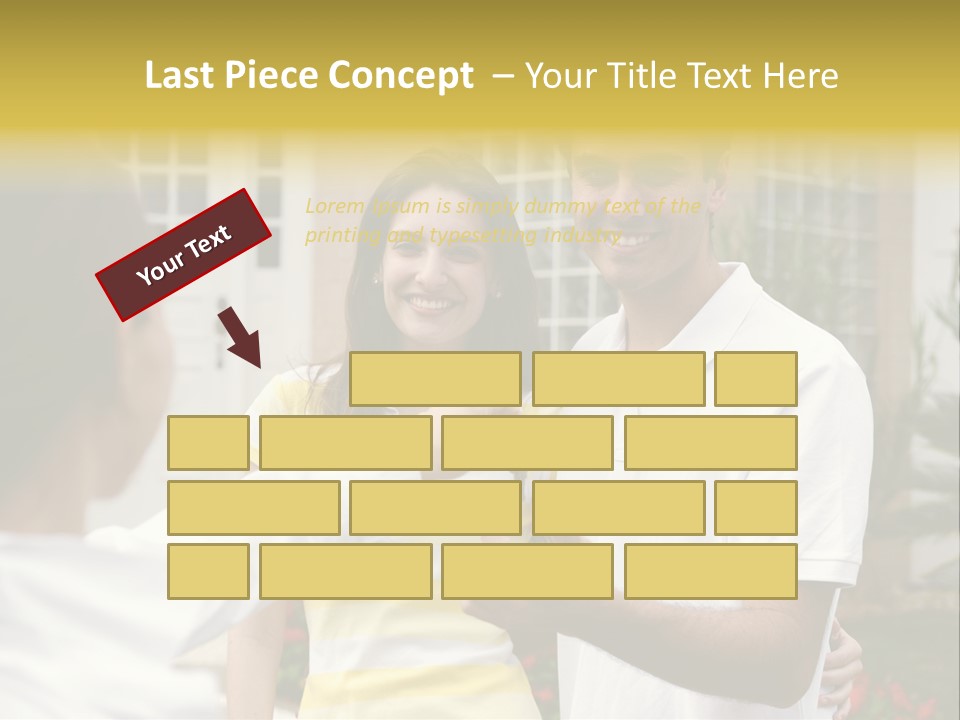 Building Property Interracial PowerPoint Template