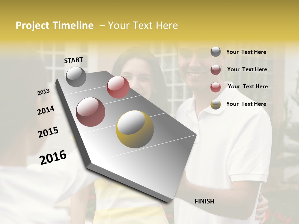 Building Property Interracial PowerPoint Template