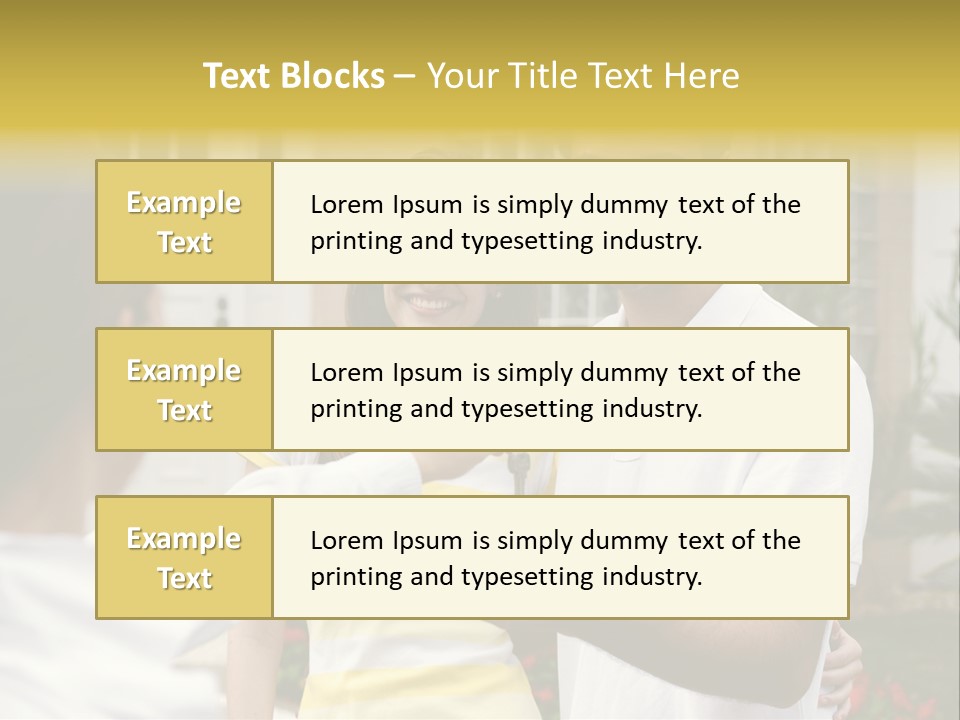 Building Property Interracial PowerPoint Template