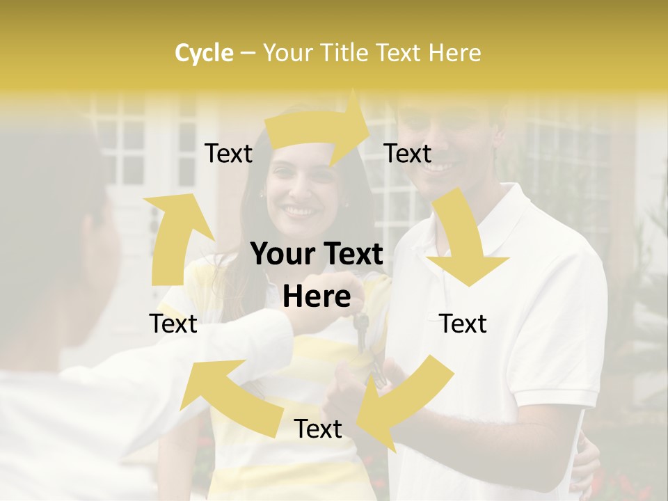 Building Property Interracial PowerPoint Template