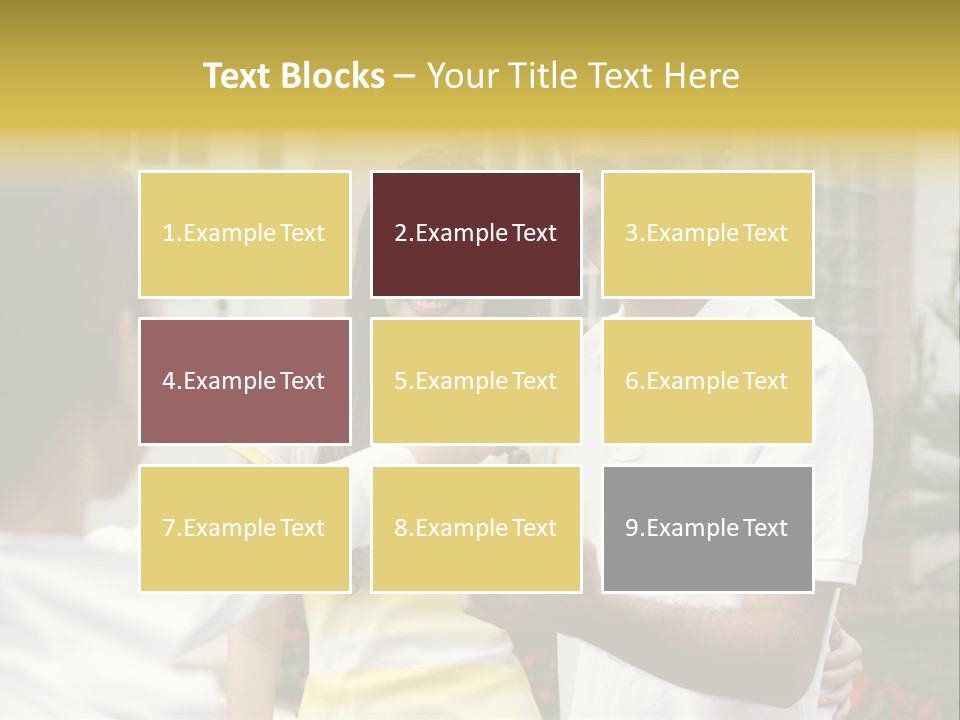 Building Property Interracial PowerPoint Template
