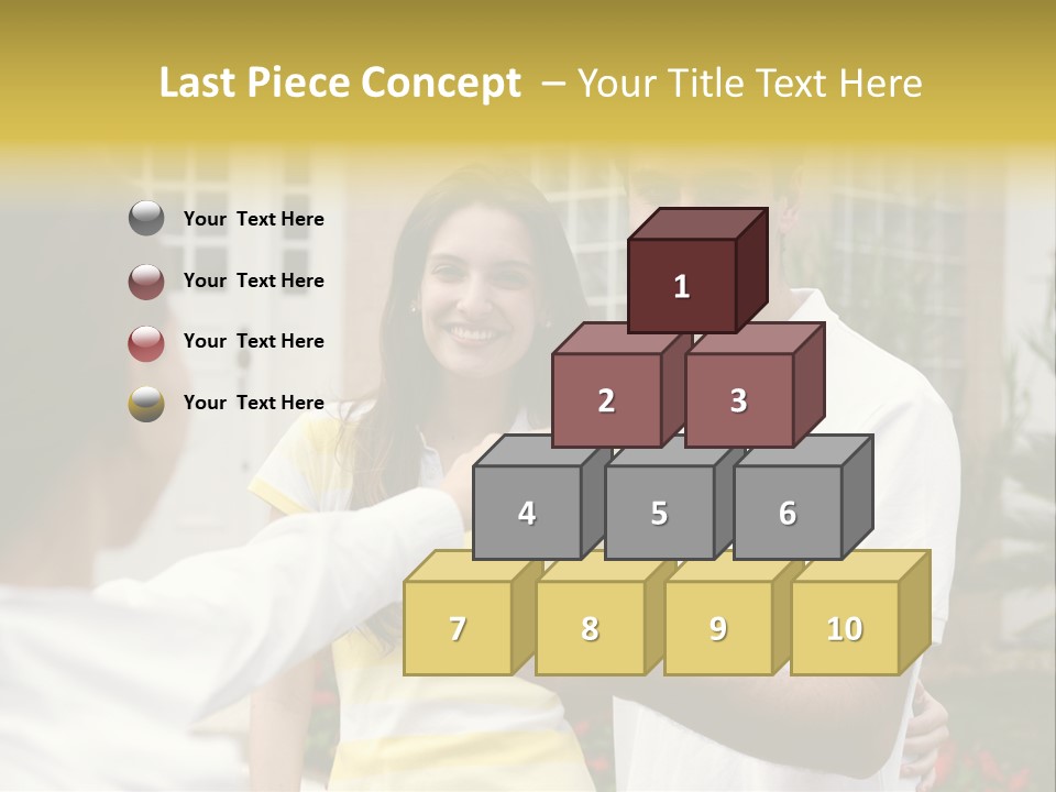 Building Property Interracial PowerPoint Template