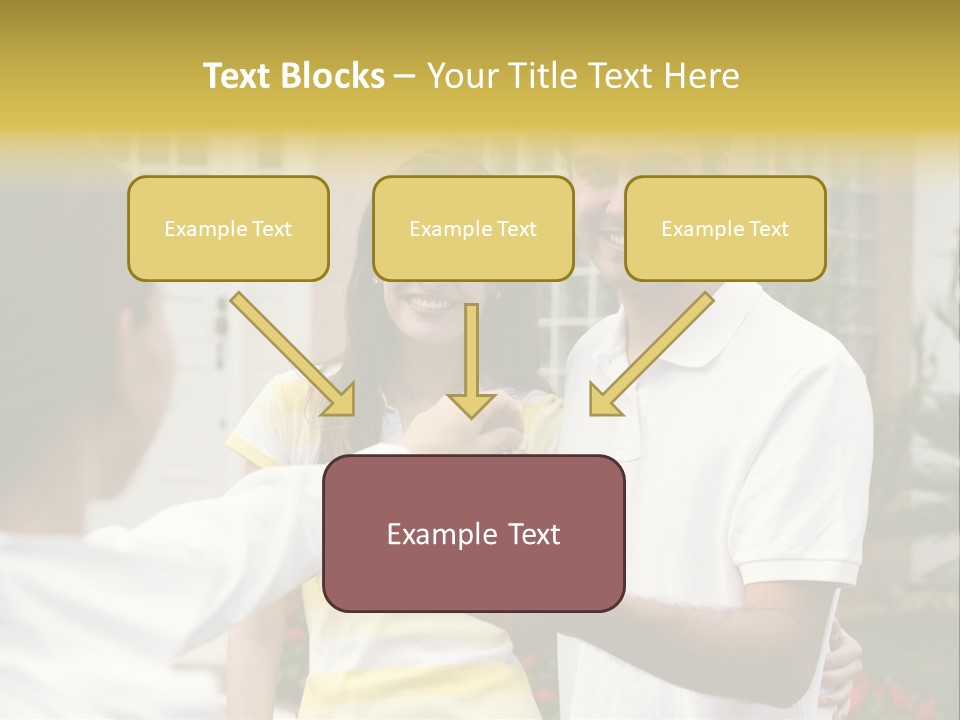 Building Property Interracial PowerPoint Template