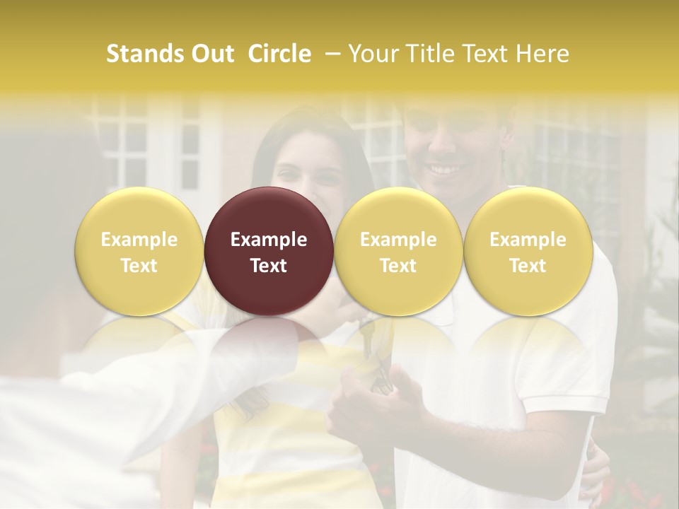 Building Property Interracial PowerPoint Template