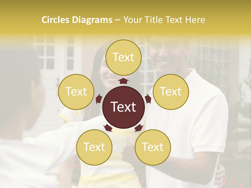 Building Property Interracial PowerPoint Template