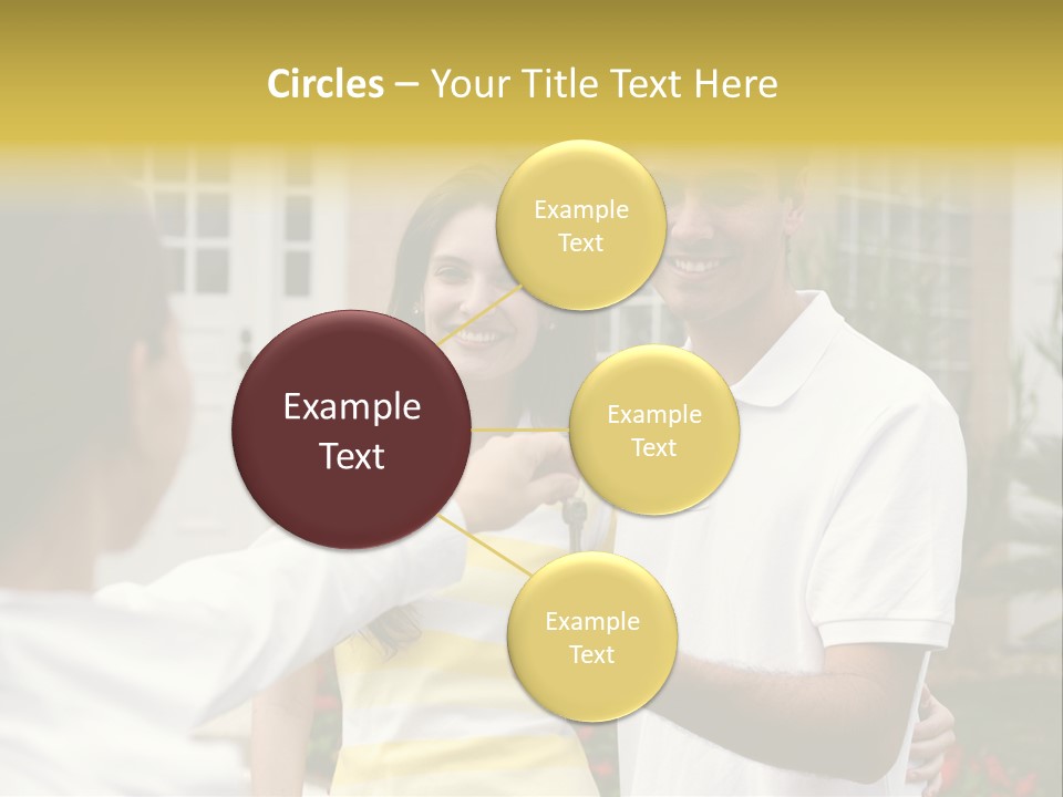 Building Property Interracial PowerPoint Template