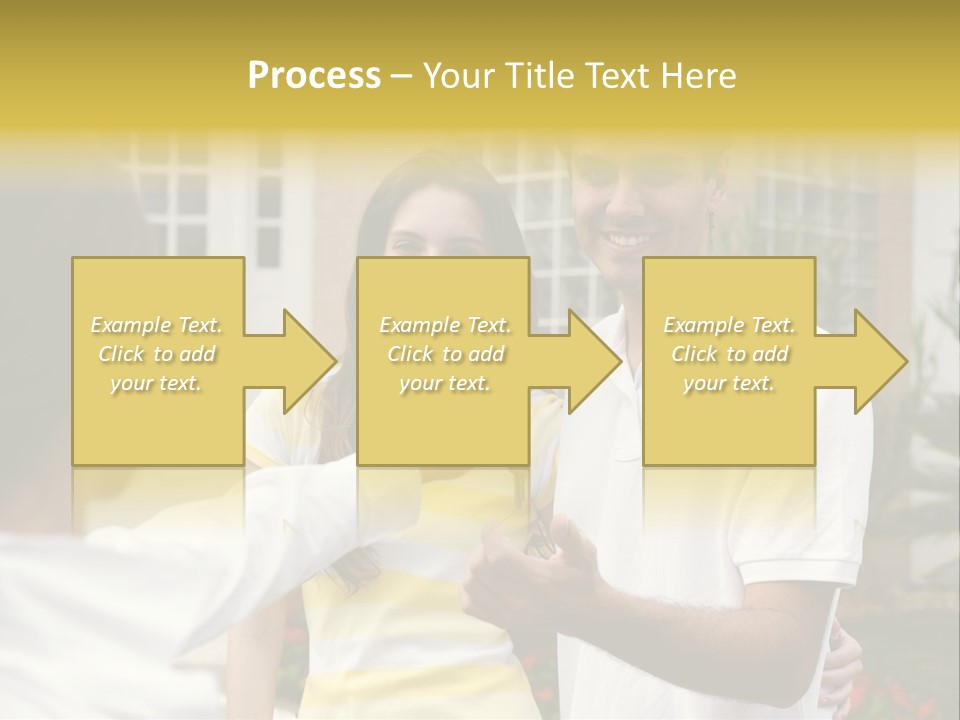 Building Property Interracial PowerPoint Template