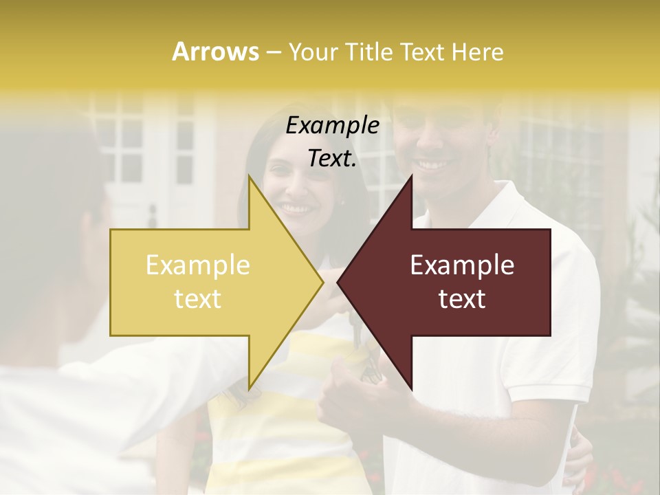 Building Property Interracial PowerPoint Template