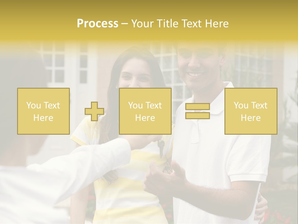 Building Property Interracial PowerPoint Template