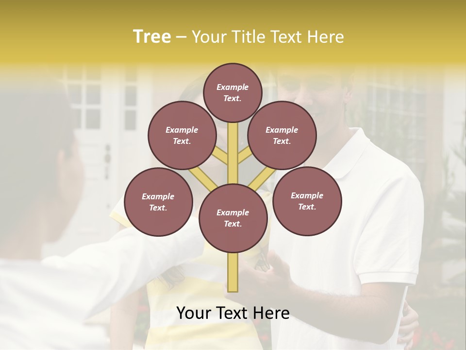 Building Property Interracial PowerPoint Template