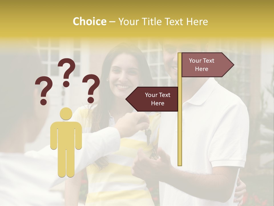 Building Property Interracial PowerPoint Template