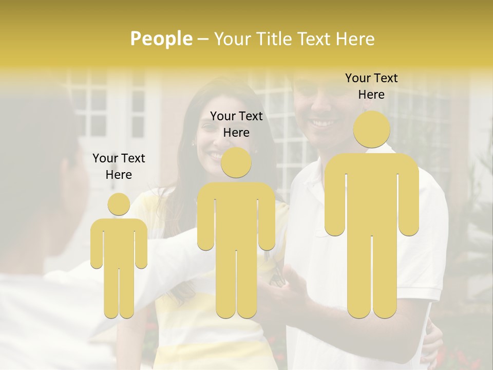 Building Property Interracial PowerPoint Template