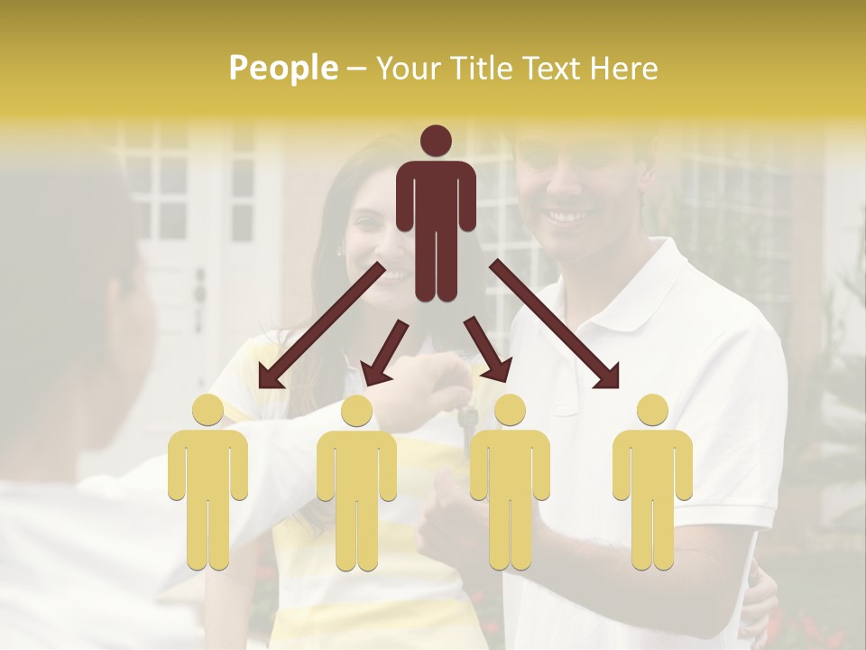 Building Property Interracial PowerPoint Template