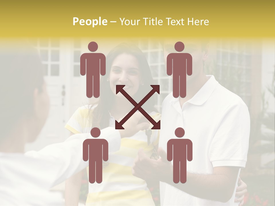 Building Property Interracial PowerPoint Template