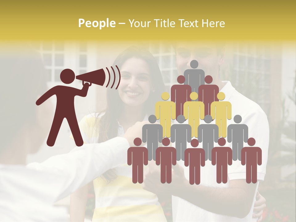 Building Property Interracial PowerPoint Template