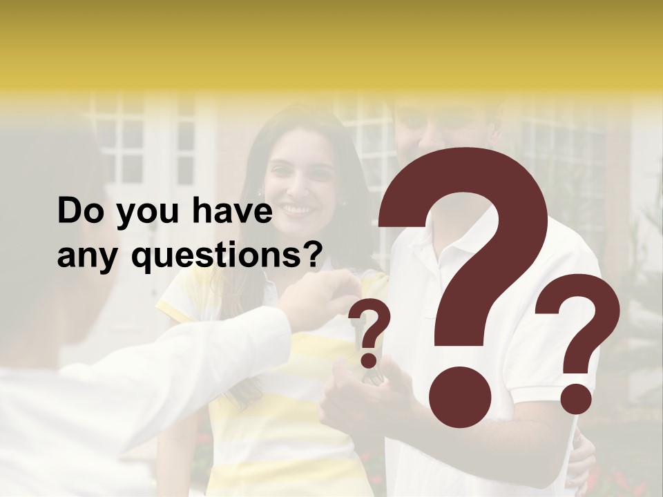 Building Property Interracial PowerPoint Template