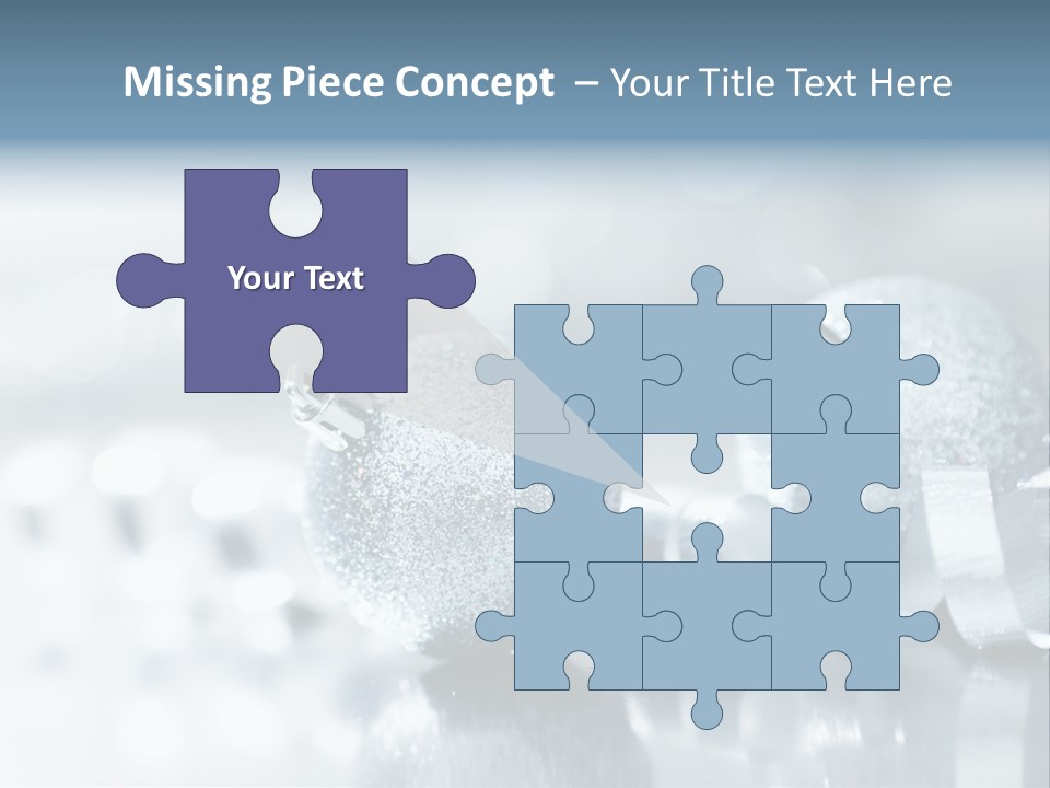 Passion Backdrop Blue PowerPoint Template