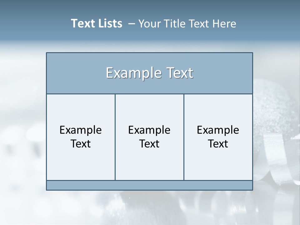 Passion Backdrop Blue PowerPoint Template