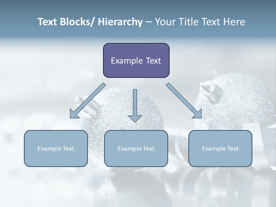 Passion Backdrop Blue PowerPoint Template