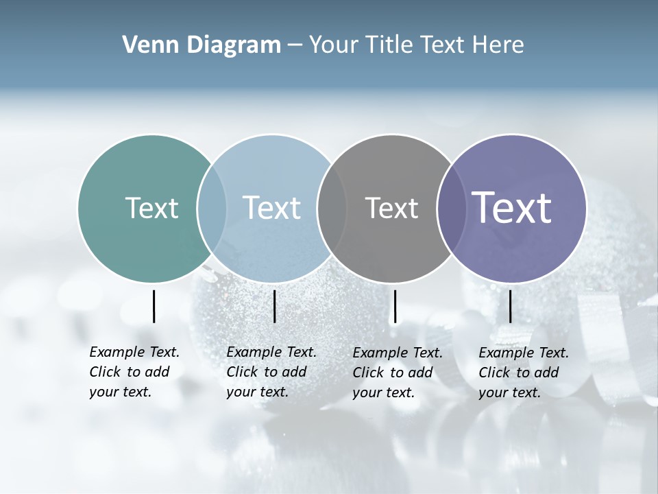 Passion Backdrop Blue PowerPoint Template