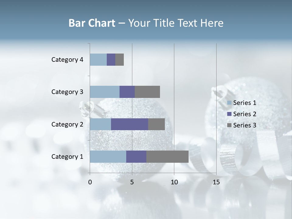 Passion Backdrop Blue PowerPoint Template