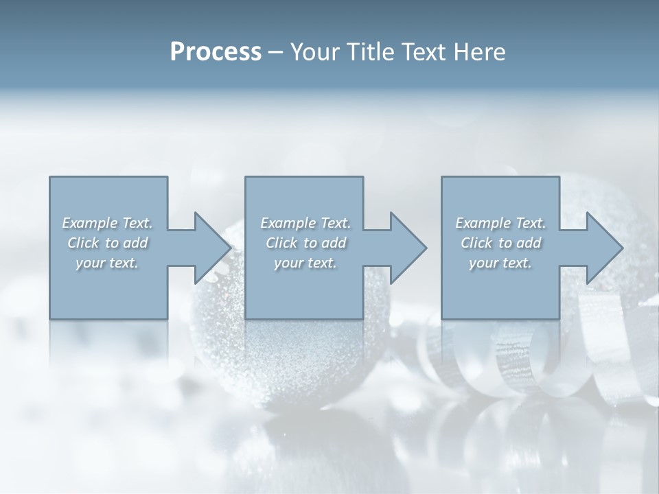 Passion Backdrop Blue PowerPoint Template