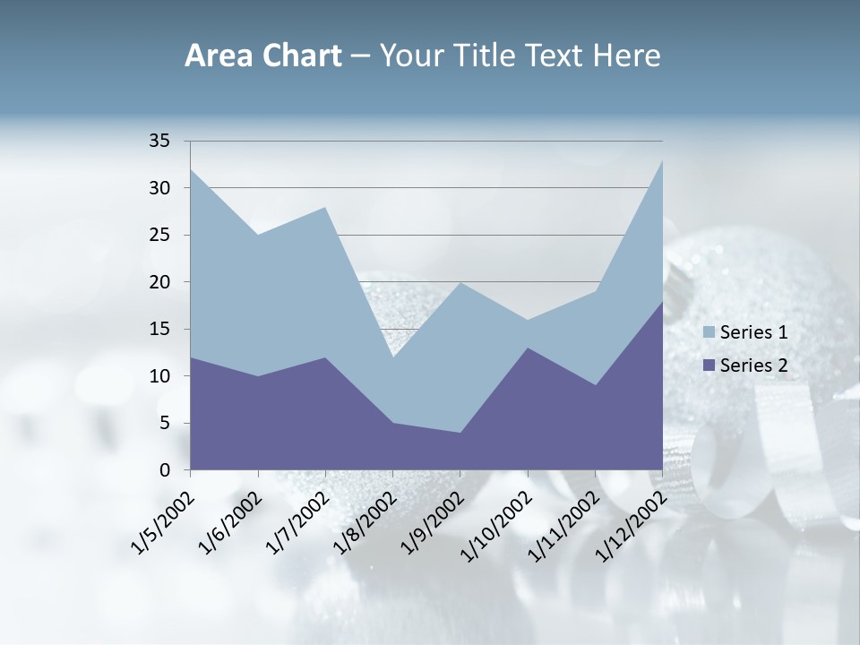 Passion Backdrop Blue PowerPoint Template