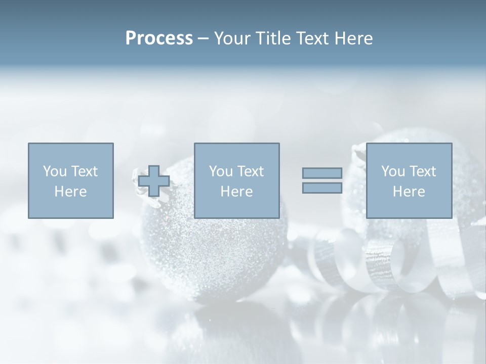 Passion Backdrop Blue PowerPoint Template