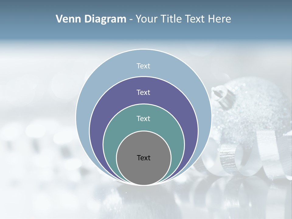 Passion Backdrop Blue PowerPoint Template