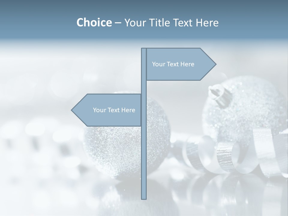 Passion Backdrop Blue PowerPoint Template