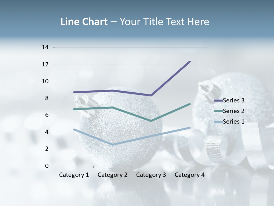 Passion Backdrop Blue PowerPoint Template
