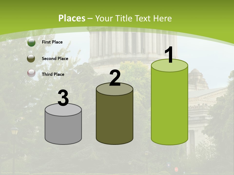 Legislature Olympia Politics PowerPoint Template