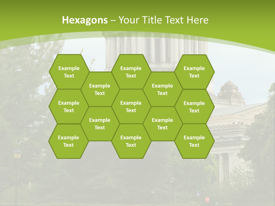 Legislature Olympia Politics PowerPoint Template