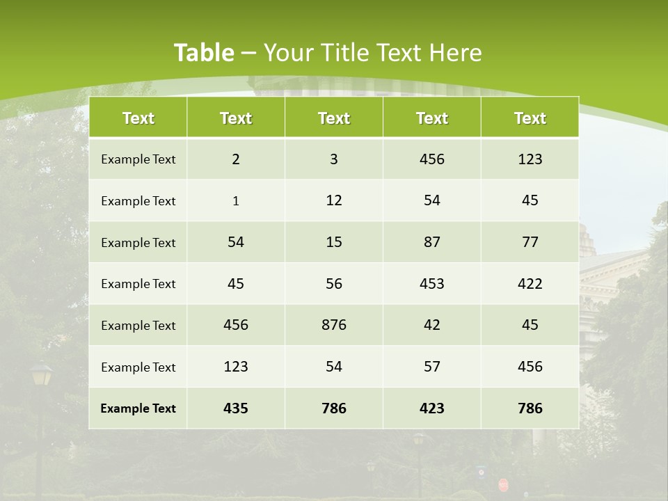 Legislature Olympia Politics PowerPoint Template