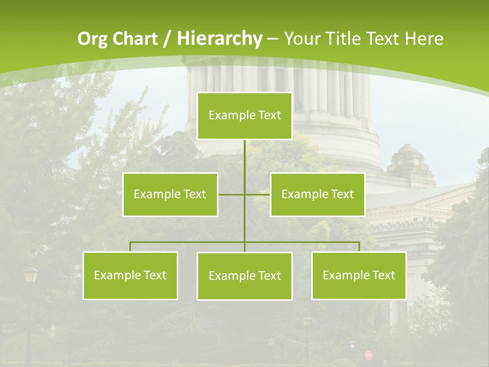 Legislature Olympia Politics PowerPoint Template
